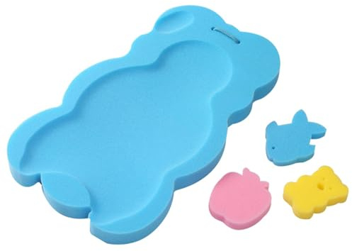 Baby Badekissen Faltbare Baby Badewanne Pad & Stuhl Einsatz Babywanne Badewanneneinsatz Badewanne Neugeborenen Sitz Duschmatte Für Neugeborene Badewannenkissen Für Badezimmer, Badewannen
