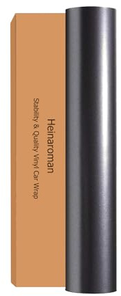 Heinaroman Pellicola protettiva per carrozzeria, antigraffio, Air Release Technology, 76 x 152 cm, colore grigio carbone, pellicola in vinile