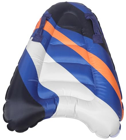 BESPORTBLE Aufblasbares Kinder Surfbrett Bodyboard Aus Robustem Material Ergonomisch Geformt Mit Abgerundeten Kanten Tragbares Sommer Spielzeug Für Schwimmtraining Und Wasserspaß