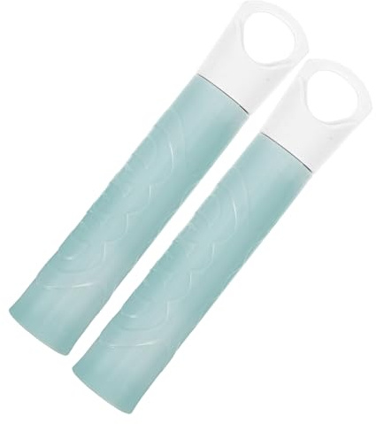Toyvian Empuñadura Para Mango De Escoba 22 Mm Azul Claro Material Resistente Diseño Ergonómico Para Limpieza Doméstica 2 Piezas Repuesto Para Accesorio De Fregona