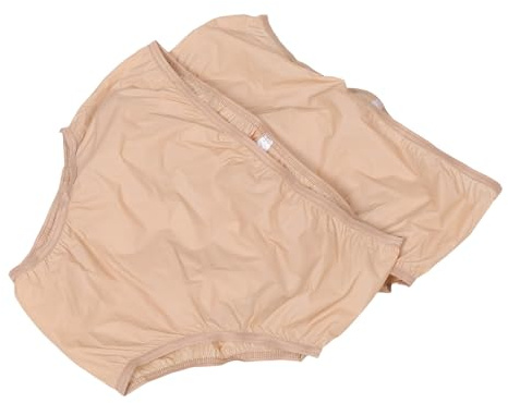 Gatuida 2 Stück Wiederverwendbare Windelüberhose für Senioren Wasserdicht und Elastischer Stoff für Erwachsene Wiederverwendbar für Pflege und Zuhause