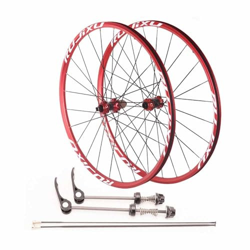 26 27.5 29 Zoll Mountainbike Felgen, Scheibenbremsen Laufradsatz Aus Aluminiumlegierung, 8 9 10 Und 11 Fach Kassette, Steckachse 15x100mm 12x142mm Vorne 2 Hinten 4 Lager(27.5)