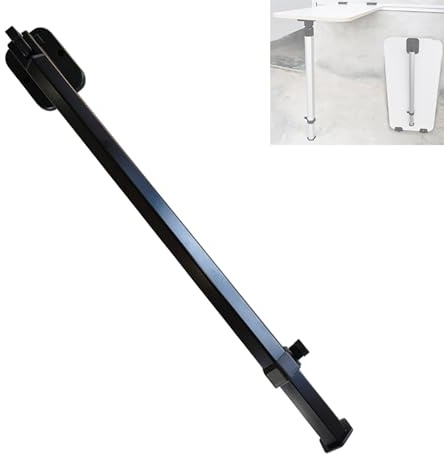 Folding Table Legs - Aluminium Alloy Telescopic Design, Adjustable Height 51.5-78cm, Durable and Lightweight for RV, Caravan, Boat, Yacht
