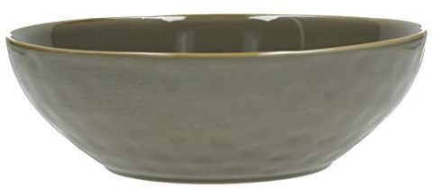 Rose & Tulipani – Ensaladera gris pardo – Muebles Casa, cocina – Línea Concierto de Colores – Stoneware – Ø 26 cm