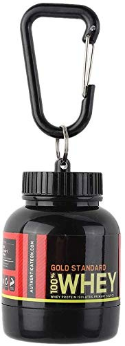 Shop-UP! Porta Proteine Whey in Polvere, 30 grammi contenitore di proteine in polvere portatile per lo sport, palestra, dieta
