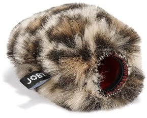 JOBY Wavo Windjammer Savage, Housse de Protection pour Micro Caméra Cravate sans Fil Wavo, Réduction de Bruit, pour Téléphone Microphone USB, Vlogging, Vidéo