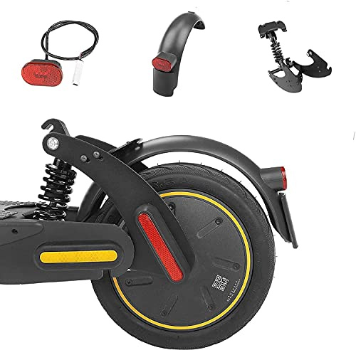 VOLOHAS Federung Hinterradaufhängung für Segway Ninebot Max G30/Max G30LP Elektroroller Hinterradstoßdämpfer 10 Zoll Teile Zubehör Vibrationsdämpfer Ersatzteil Kit (Schwarz)