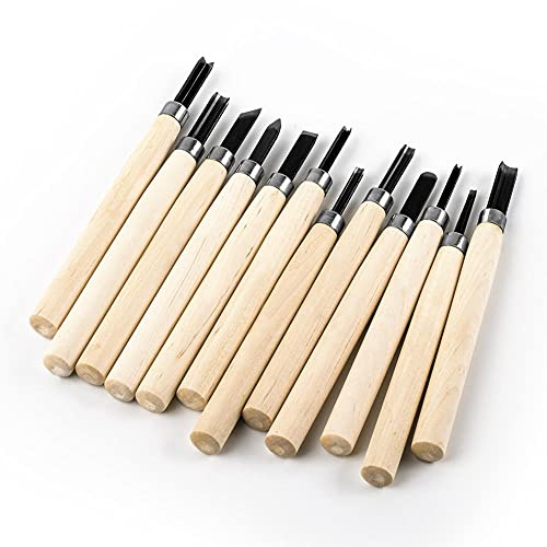 Formones Para Madera Gubias Para Tallar Madera Herramienta 12 Piezas De Grabado En Madera Grados De Madera Talla De Madera Grabado Herramienta Talla Tallado Cortador