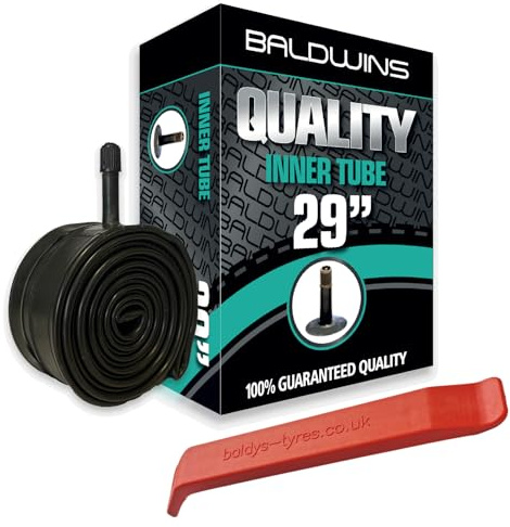 Baldwins Fahrradschlauch, 73,7 cm x 4,75 bis 5,1 cm (29 Zoll) (passend für alle 1,75, 1,85, 1,90, 1,95, 2,0, 2,10, 2,125) Schrader-/Autoventil