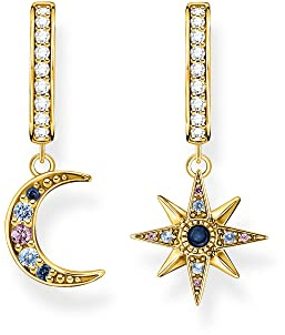 THOMAS SABO Damen-Creolen 925 Silber Glasstein 32019569