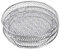 3 Pcs Air Fryer Rack, 7,8 Pouces Rond Trois Racks Empilables Déshydrateur en Acier Inoxydable Air Racks pour 4.2Qt 5.3Qt 5.5Qt 5.8Qt (3Pcs)