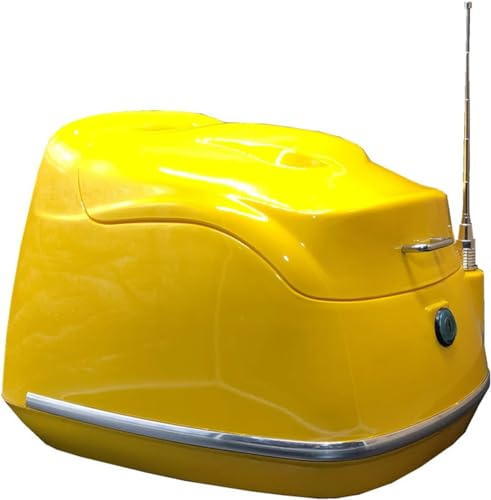 VECNUM Topcase Motorradkoffer Top Case Box, Top Case Universal, Für Roller, Motorrad, Mofa & Quad Aufbewahrungskofferroller Kann Helme