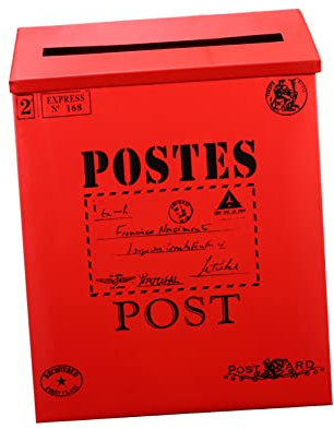 DOITOOL 1pezzi Delle Lettere Resistente e Duraturo Per Esterni Design Semplice e Pratico e Ufficio Comodo Per Giornali e Lettere