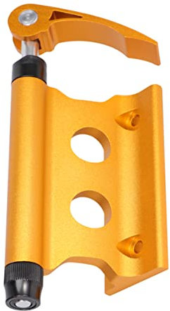 MUSISALY Mountainbike Vorderradhalterung Gelb Mit Schnellspanner Stabile Fahrradgabelhalterung Für Transport Und Outdoor-Reisen Montierbar Horizontal Vertikal Für Pkw Anhänger Werkstatt