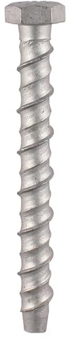 Thunderbolt Anchor Bolt Hex Head Multi Fix Masonry Concrete Bolts (Pack of 20, 50, 100, 200) (20, 6x100)
