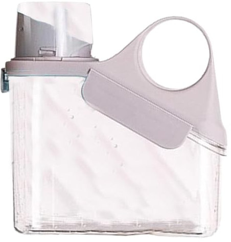 Contenedor de comida para gatos – Contenedor de comida para gatos con vaso medidor y asa – Fácil de verter, lata de almacenamiento para el hogar, cocina, interior y exterior, para harina, galletas,