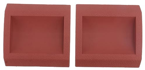 Gadpiparty 2piezas Almohadillas De Pies De Piano Antideslizantes De Pvc Para Muebles Amortiguadores De y Protección De