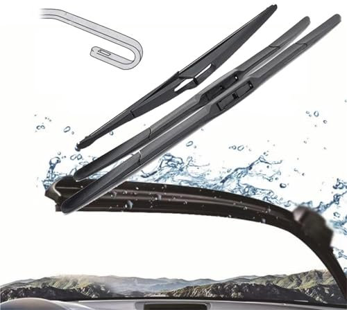 Front & Rear Wiper Blades Set For Vauxhall For Insignia Sports Tourer MK1 2009-2017 2010 2011 2012 2013 2014 2015 2016 Windshield Windscreen Window 241812