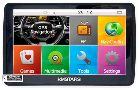 GPS KMSTARS Poids Lourd Camion ET Camping Europe AS 24 7 Pouces HD 2025 Gratuite A Vie GPS fiable à 100% Tester Ancien Chauffeur SAV français