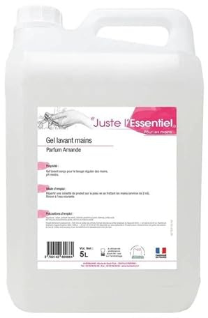 LES ESSENTIELS - Savon mains - Parfum Amande- 5L