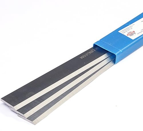 Xcalibur Tooling Lames de raboteuse compatibles avec Axminster Trade Series TH410 Thicknesser HSS 410mm Couteaux de rabotage Ensemble de 3