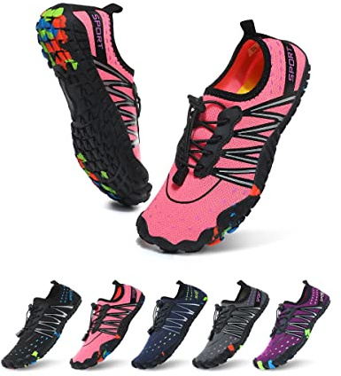 ziitop Water Shoes for Men Women Beach Barefoot Swim Rock Climbing Pool Shoes Socks, Anti-Slip Breathable Quick Dry Lightweight Slip-on, Outdoor Sport Hiking Walking Boating Fishing Diving Surfing,