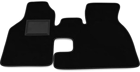Fußmatten kompatibel mit Volkswagen Transporter T4 1990-2004, kein Dekor, maßgeschneiderte Automatten Set, Teppichboden, Autoteppich-Set