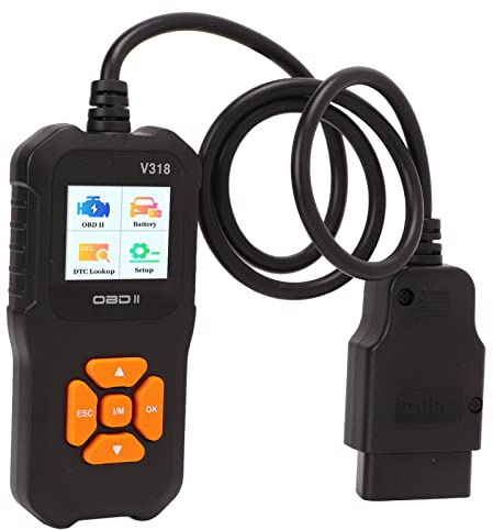 Scanner OBD2, V318 OBD2 1.8in écran Couleur 10 Langues Lecteur de défauts Outil Diagnostic Voiture