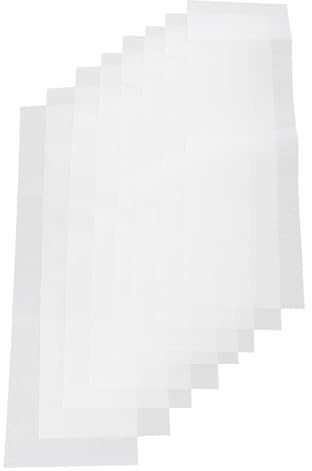 EPIGEIST 50 Sheets White Hair Dyeing Paper Strips Portable Hair Colour Isolation Tool Made of Paper for Salon and Barber Shop and Colouring