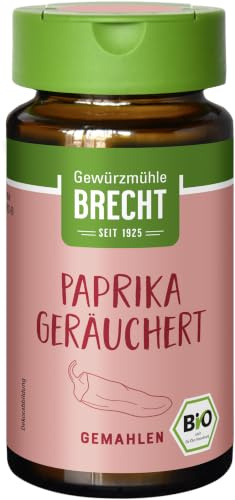 Paprika geräuchert, gemahlen - Glas 1 x 40 g