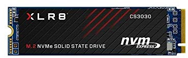 PNY XLR8 CS3030 M.2 NVMe 1TB SSD, up to 3,500 MBs (Read), 3,000 MBs (Write) speeds