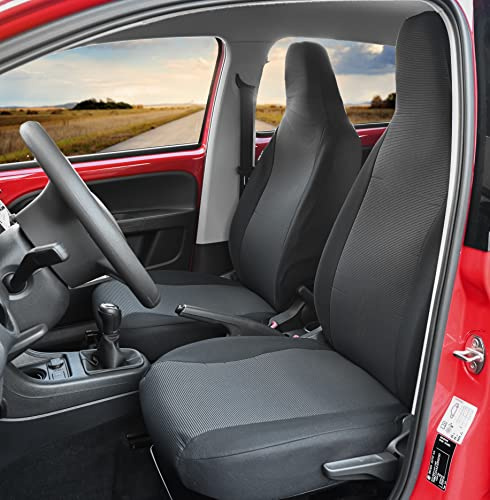 Stoff Sitzbezüge passgenau Schonbezüge geeignet für Skoda Citigo 2011-2019 Vordersitze