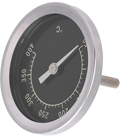 Ofenthermometer Wasserdicht für BBQ Edelstahl Grill Thermometer Zifferblatt Lebensmittelofen 50-400 ℃ Thermometer Küchenbackzubehör