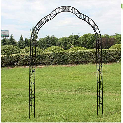 GCSQF Gartenlaube Gartenbogen Gartendeko Romantische Deko Gartenbogen Metall Gartenbögen für Hochzeit Brautparty Prom Dekoration Laube 210508