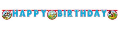 PROCOS Ghirlanda Happy Birthday Topolino 2 m - Multicolore
