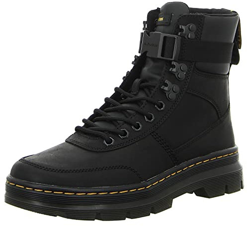 Dr. Martens 27801001 Combs Amphibians Unisex Black Wyoming & Black Pu Polyurethane 44