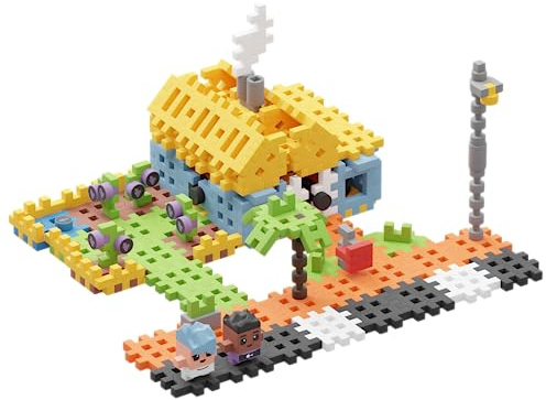 Mario-Inex Home Mini Waffle Rubber 148 Pieces 3.5 x 3.5 cm and Thickness 0.5 cm