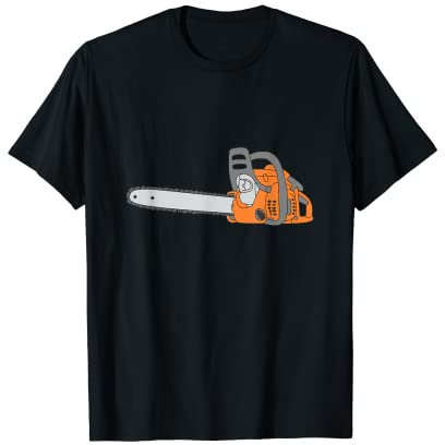 Chainsaw and chainsaw T-Shirt