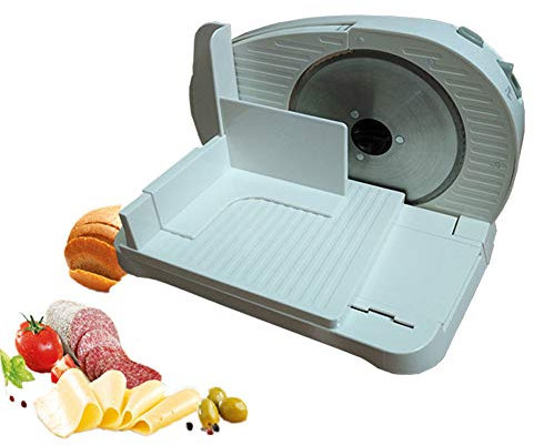 Affettatrice elettrica Piccola per Uso Domestico, affettatrice semiautomatica elettrica per Carne congelata, Manzo, Agnello, Patate, taglierina per Toast, affettatrice Pieghevole per Carne Cotta