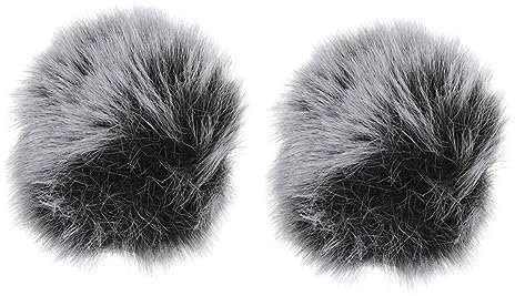 COSMEVIVI de de Micrófono Antiviento con Clip Accesorio Ideal para Reducción de Grabaciones Exteriores