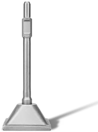 aleawol Piastra per pressa Hex Spline anti-shock, per martello, compressore elettrico, demolizione per demolizione elettrica, Jack Hammer Breaker 410 x 150 x 150 mm