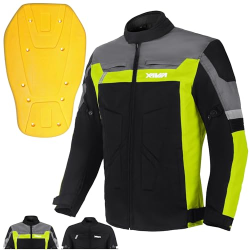 XAVIA GALE Chaqueta De Moto Para Hombre - Chaqueta De Moto Impermeable Y Ventilada Con Protección De Nivel 2 | Para Todas Las Estaciones