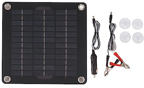 Energiesparende Ladegeräte, Solar-Solarpanel-Set, 10 W, Solarbatterie-Panel, Batterieladegerät, Solar-Ladepanel-Set für Fahrzeuge, Arbeiten Im Freien, Reisen, Camping, Training