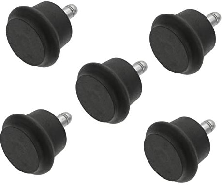 Homoyoyo 5pcs Office Chair Wheels Swivel Caster Roller for Desk Chair Stool Wheels