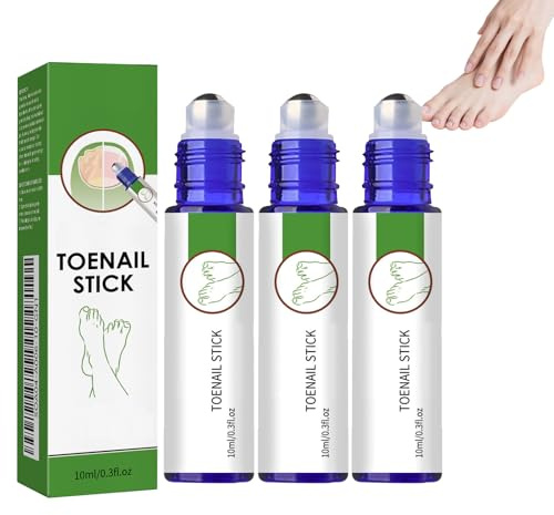 Rouleaux de soin pour les ongles, bâton réparateur pour les ongles, patch pour les ongles des pieds, réparation et nutrition des ongles abîmés, convient aux ongles des mains et des pieds (3PCS)