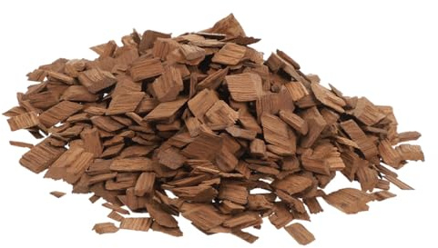 Hemobllo Copeaux de Chêne Toastés 200g pour Vinification Vin Rouge, Chêne Français Naturel, Utilisation Maison et Bar, Amélioration Arôme et Saveur, Lot 2 X 100g
