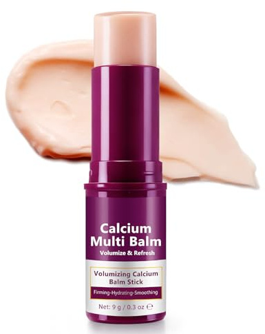 Calcium Multi Balm Stick 9g – Bálsamo Facial Hidratante en Barra con Colágeno, Efecto Reafirmante y Suavizante, Cuidado para Cara, Ojos y Cuello, Aspecto Luminoso y Flexible, Formato Portátil
