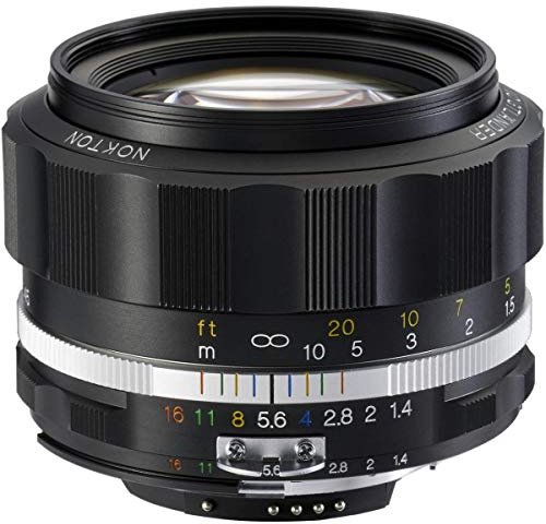 Voigtlander Nokton 58mm f/1.4 SL II S AI-S Lens, Black