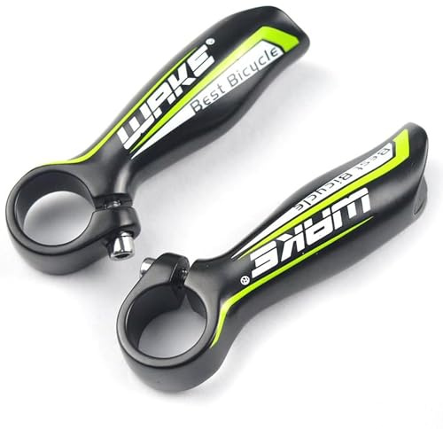 Docooler 2PCS Fahrrad Lenkerenden, Fahrrad Lenkerhörnchen, Aluminiumlegierung MTB Bar Ends Lenkerhörnchen, Sicherheit Fahrradgriffe 22,2 mm