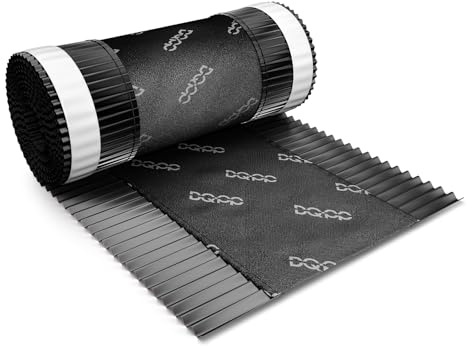 5m x 390mm Gris anthracite closoir ventilé RAL 7016